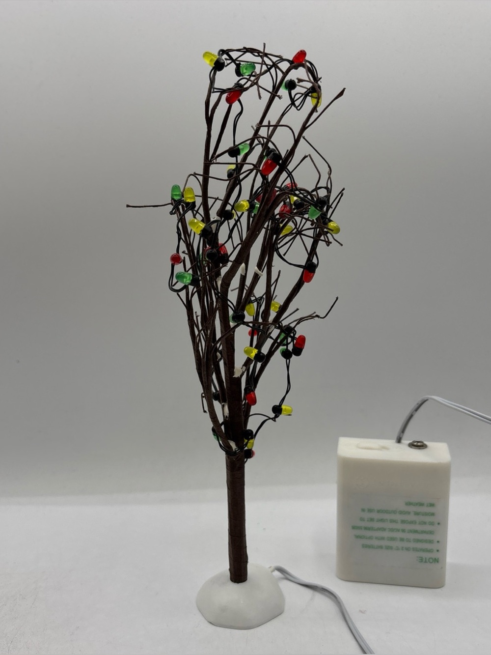 Dept 56 2004 Village Accessories Lighted Christmas Bare Branch Tree 56.53193